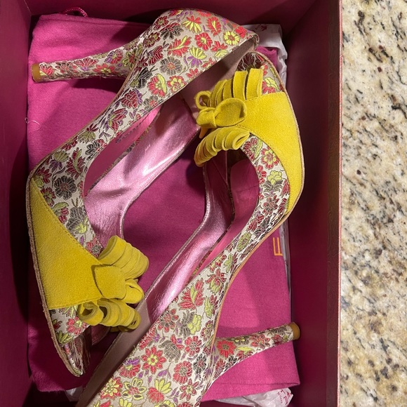 Etro peep toe heel - Picture 2 of 5